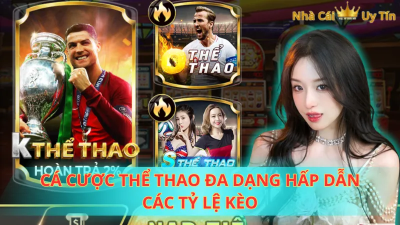 Cá cược thể thao đa dạng hấp dẫn các tỷ lệ kèo