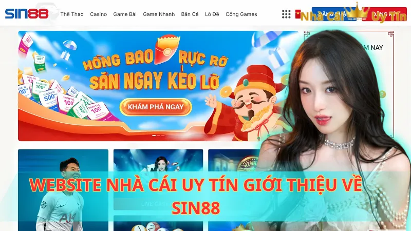 Website Nhà Cái Uy Tín giới thiệu về Sin88